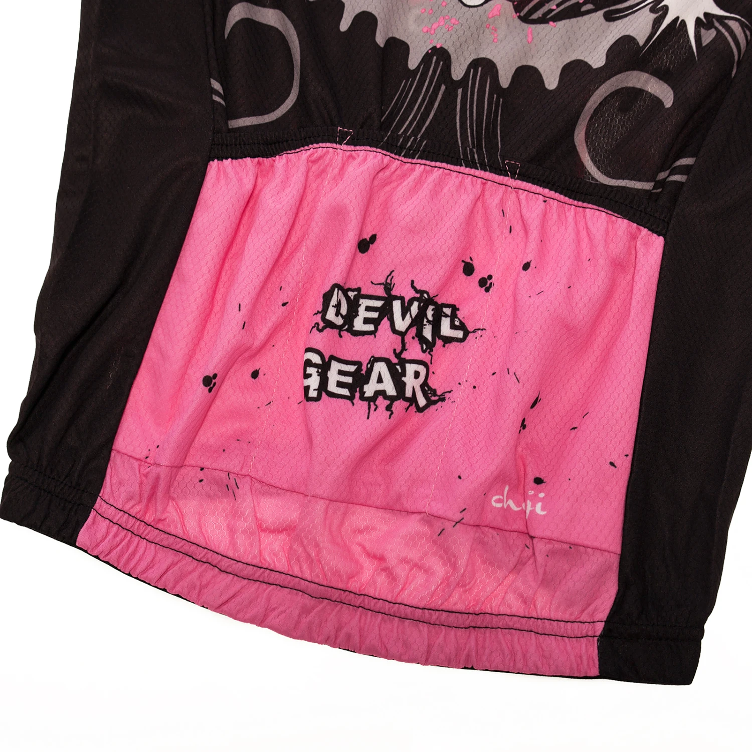 Женская велосипедная майка с черепом розовая футболка для горных и шоссейных