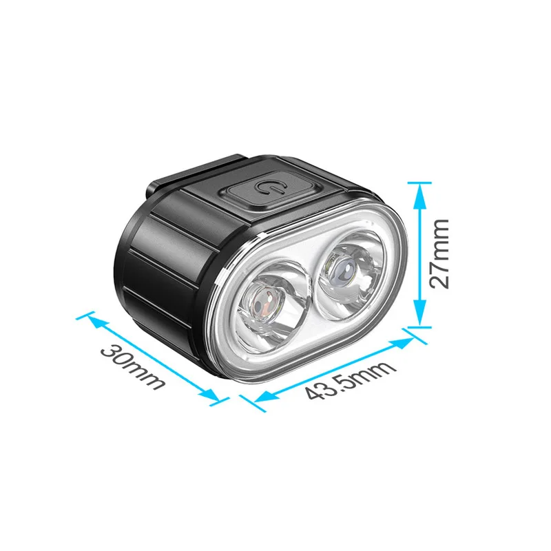 

2pcs USB Rechargeable Bike Front Rear Lights Led Bicycle Riding Lamp Waterproof Accessories Night Cycling Warning Lights New