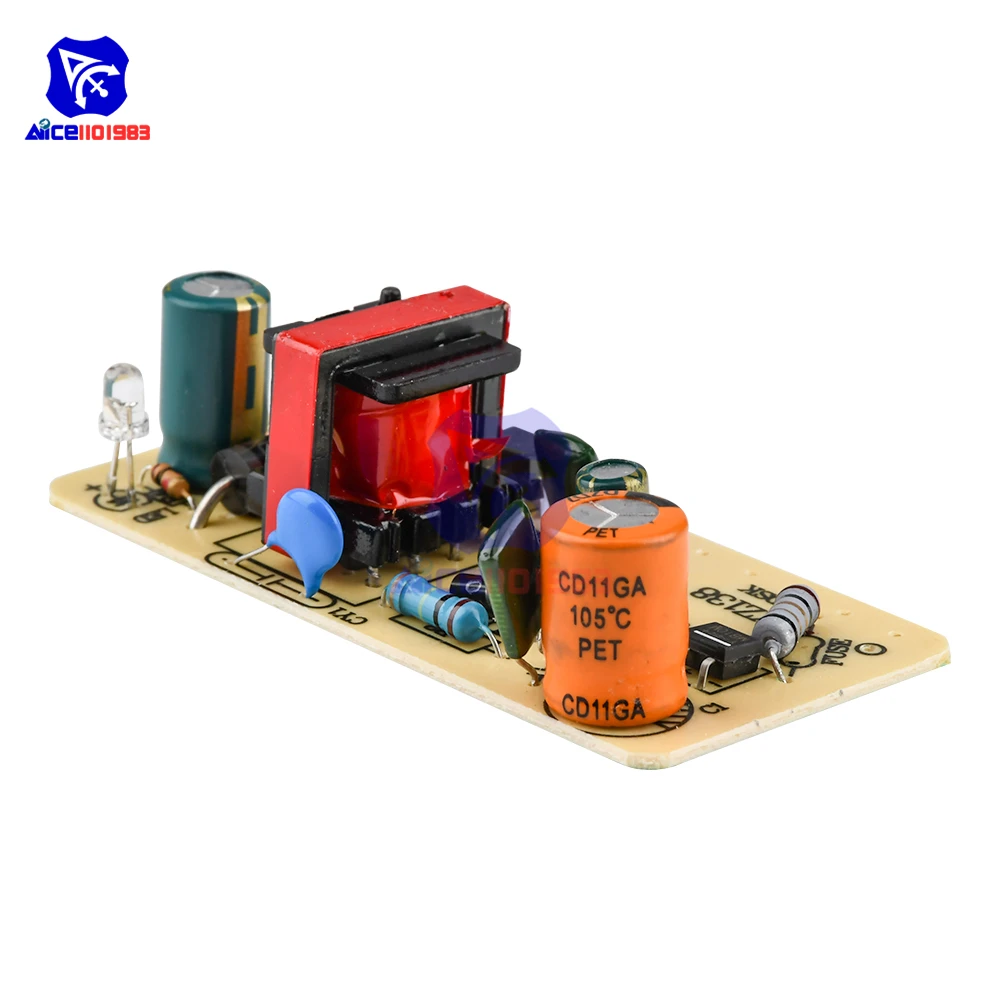 Diymore AC 100 240 В в постоянный ток 5 2 5a Импульсный блок питания барная плата штабивольт