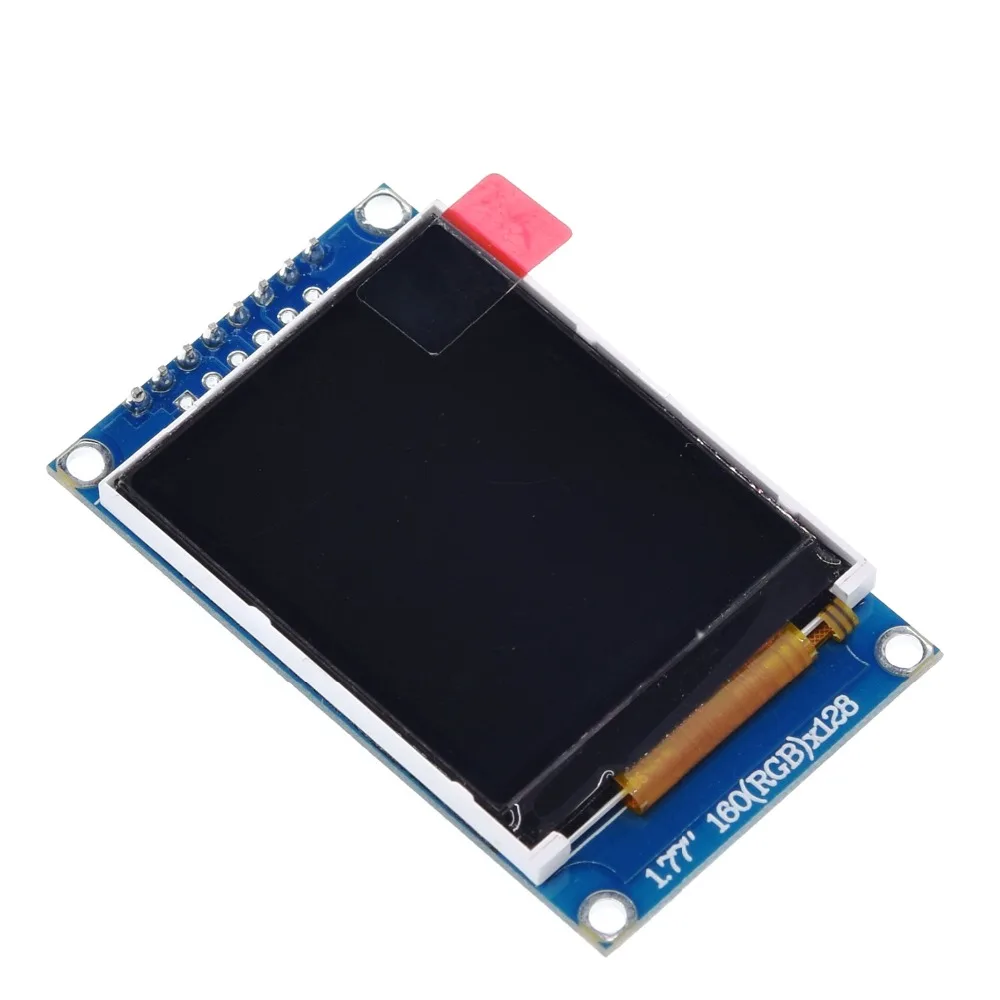 TZT 1,77 дюймов TFT lcd экран 128*160 1,77 TFTSPI TFT цветной экран модуль последовательного порта