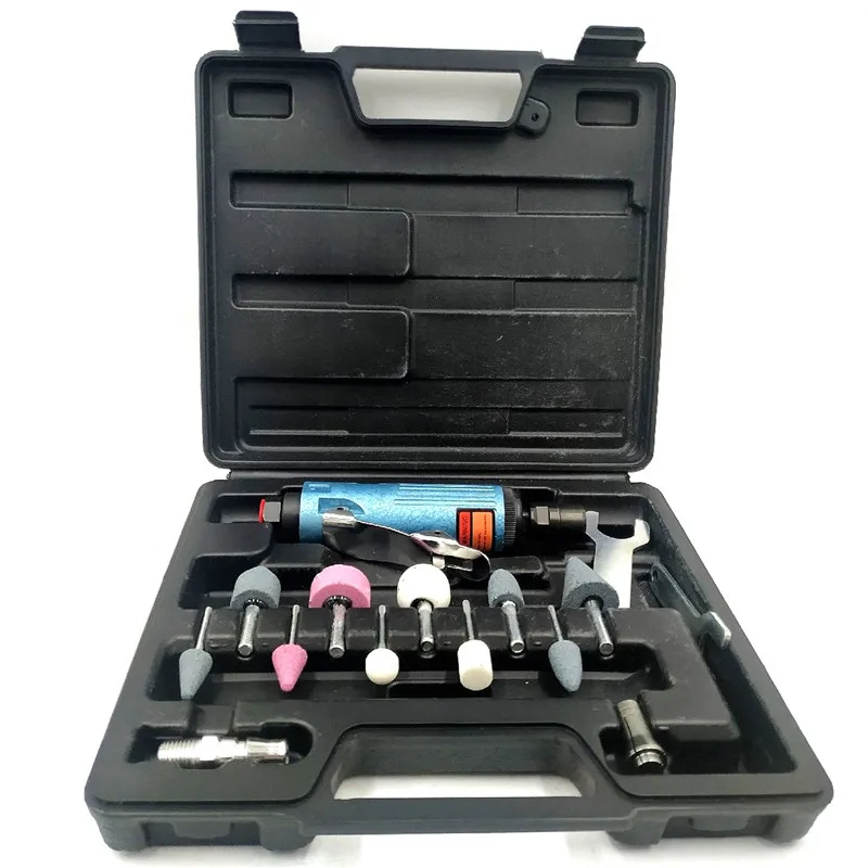 14 шт. пневматический компрессор шлифовальный Полировочный набор 1/4