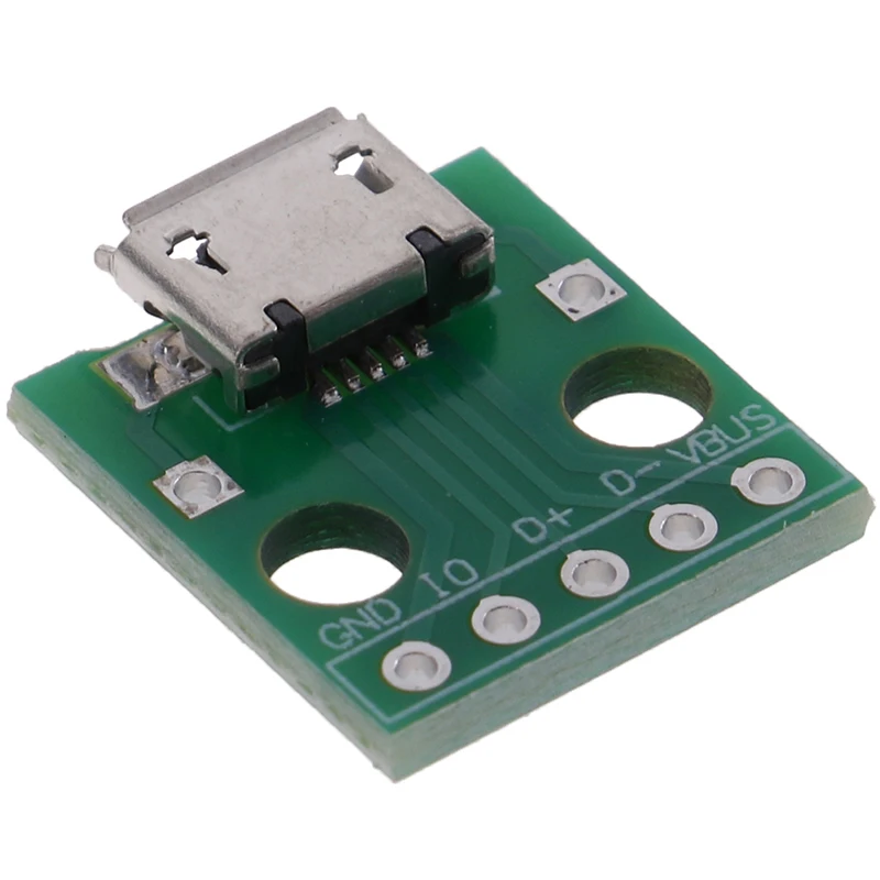 MICRO-5P мама B USB Dip SMD к встроенной сварной адаптерной пластине аксессуары для