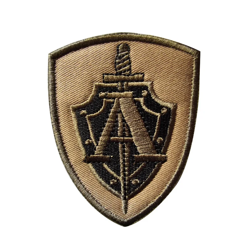 Значок фаната русской армии Альфа армейская тактическая вышитая аппликация для