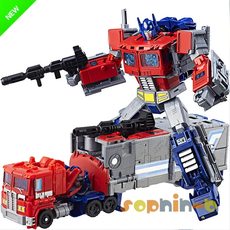 Трансформированный Optimus Prime с металлическими частями SS05 MP10 MP01 SS38 TE01 KO рисунок светодиодный стенд