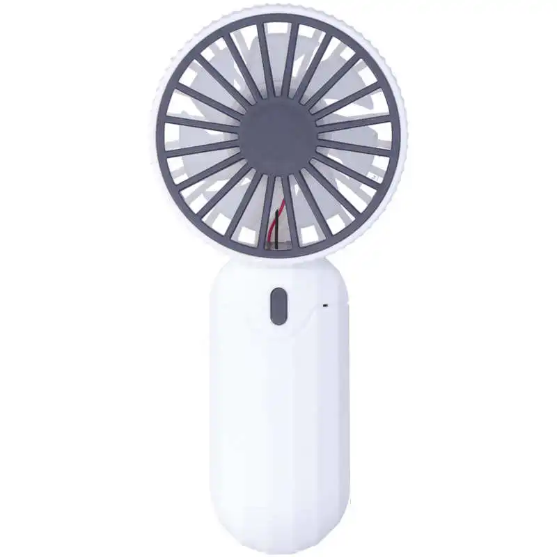 

High Quality Air Conditioner Mini Handheld Fan 3 Speed Adjustment USB Powered for Home Outdoor Travel Picnic White