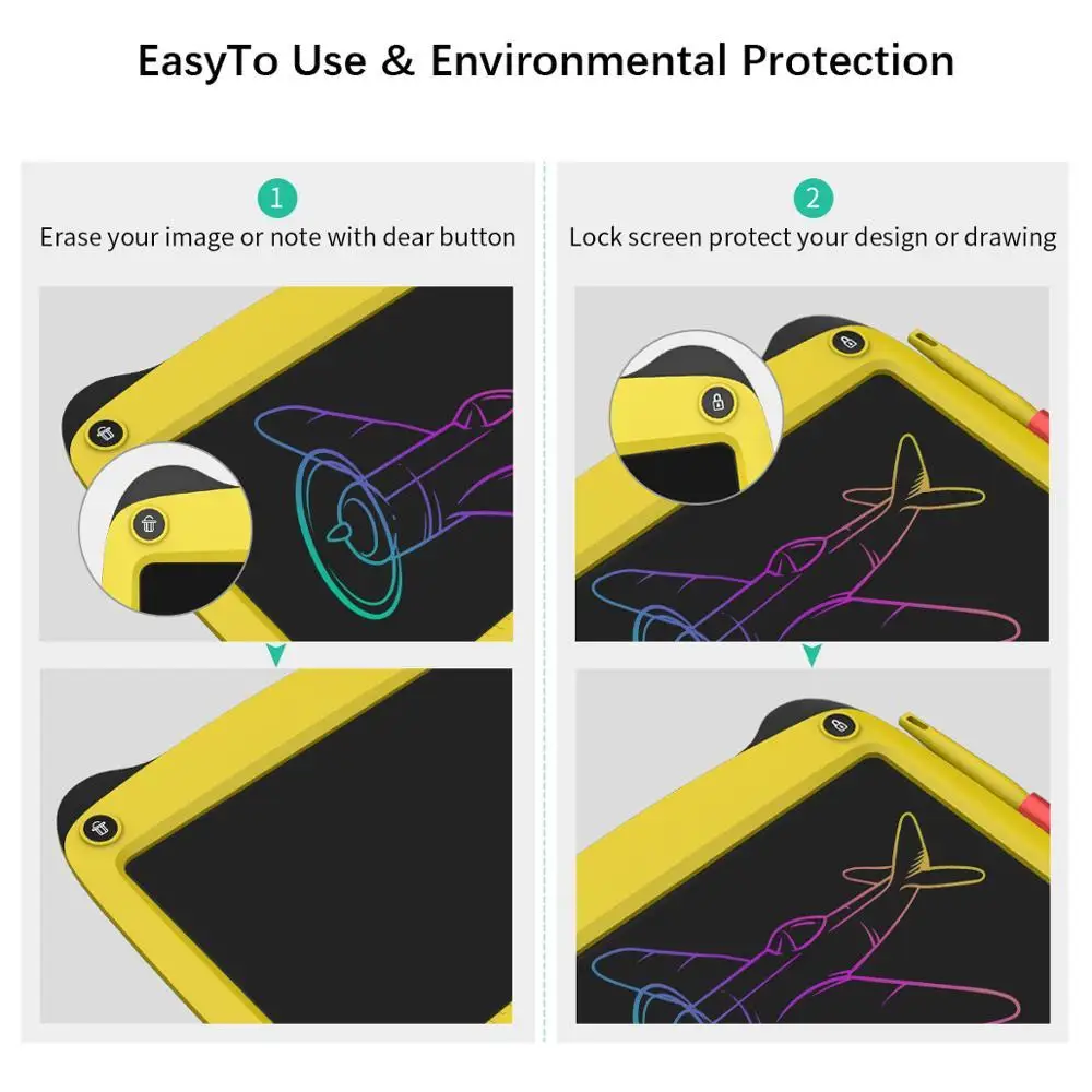 9 дюймов ЖК дисплей планшет для рисования глаза защитные чернила и вы сможете