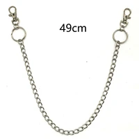key chains punk street trouser for women men metal belt chain hipster pant keyring hiphop jewelry