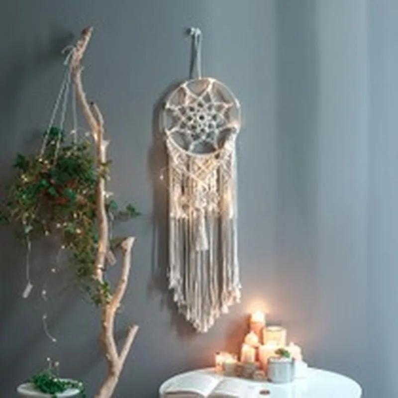 

DIY tree rattan dream catcher material kit student handmade class accessories birthday star festival Valentine's Day gift