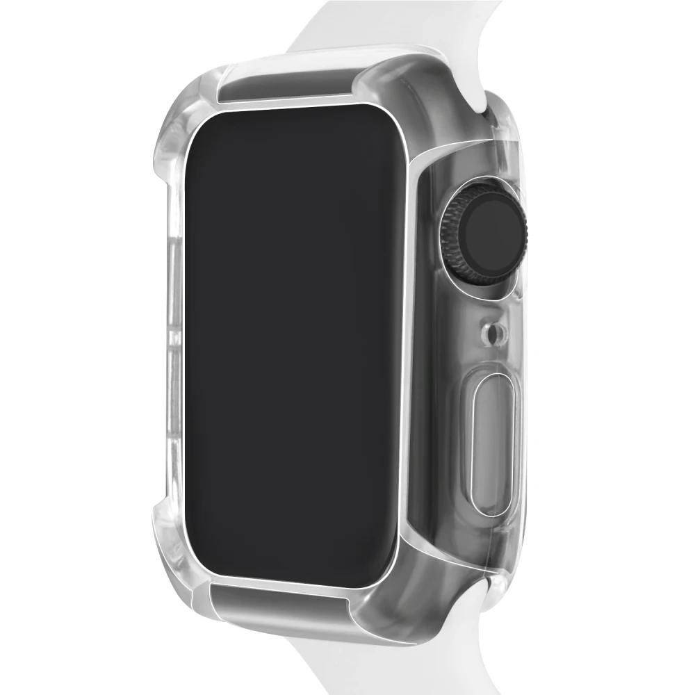Прозрачный мягкий чехол из ТПУ для Apple Watch 40 мм 44 iWatch серии 4 5 силиконовая защитная