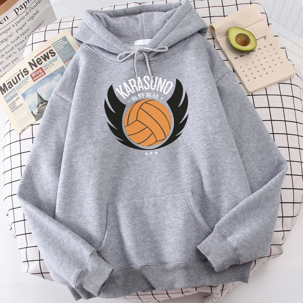 

Hot Sale Coldproof Vogue Men Hooded Japan Anime Haikyuu Karasuno Printing Clothesloose Vintage Male Sweatshirt Big Size Hoodie