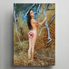 Настенные художественные плакаты с изображением сексуальной девушки ли Луны красивая модель тела женские картины HD Печать на холсте художественные украшения для гостиной
