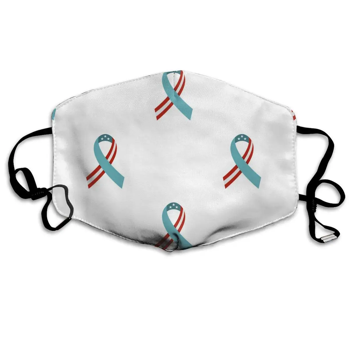 

Маска многоразовая моющаяся с рисунком американского флага, хлопковая маска на половину лица с защитой от пыли для детей, подростков, мужчи...