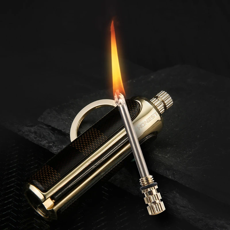 

Honest New Permanent Million Matches Lighter Camping Outdoor Metal Windproof and Waterproof Survival Gadget Men's Cigarette Ligh