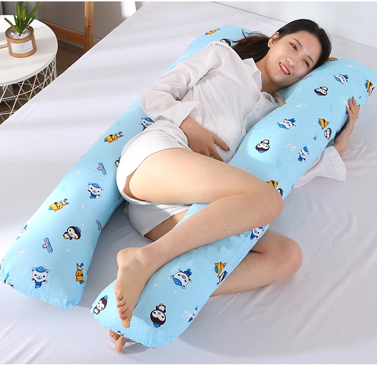 Многофункциональная хлопковая U образная подушка для беременных женщин грудного