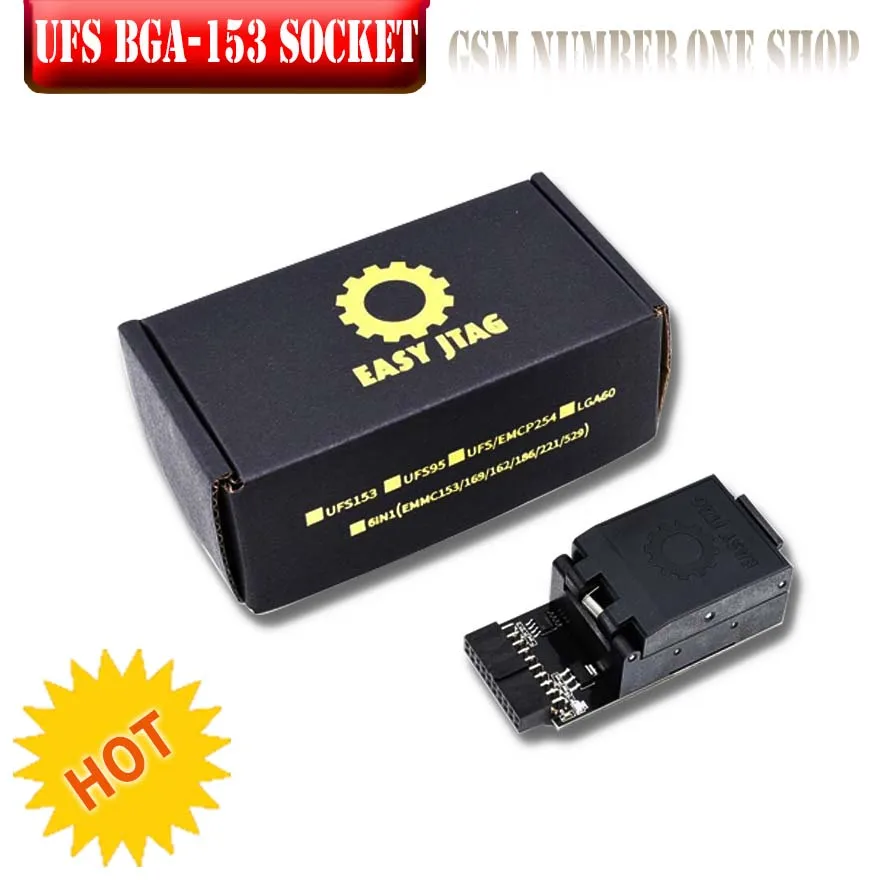 The Newest Easy-JTAG plus box+Easyjtag UFS BGA 95 socket+ JTAG easy 153 socket Adaptor | Мобильные телефоны и аксессуары