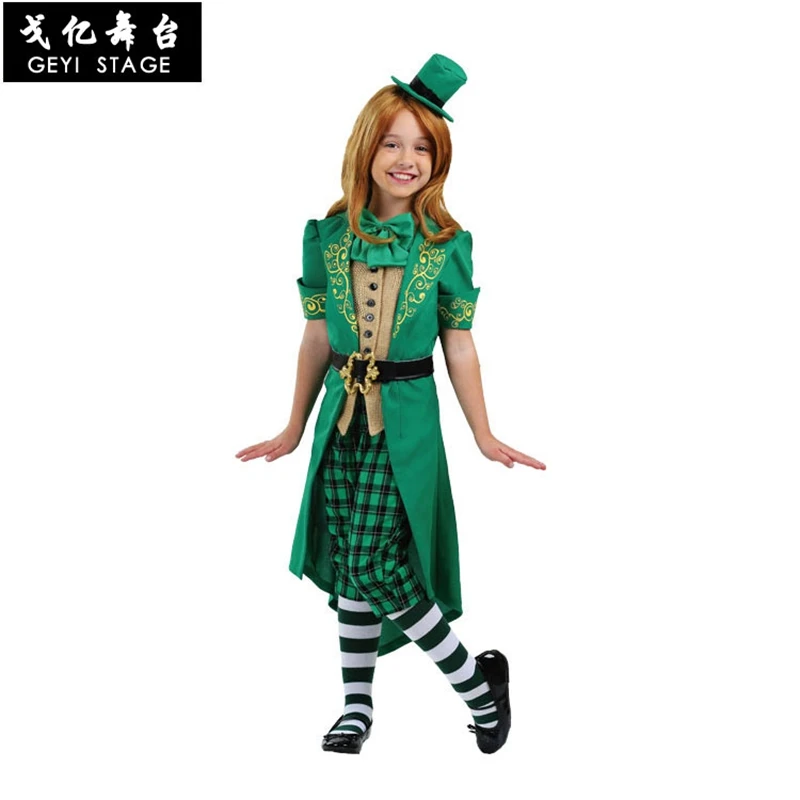 Ирландские изумрудно-зеленым бело-серые День Святого Патрика Национальный