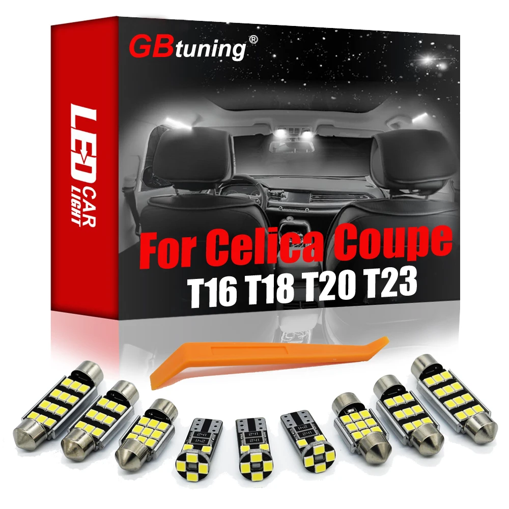 Gbтюнинг светодиодная интерьерная с Canbus светильник Kit для Toyota Celica Coupe T16 T18 T20 T23 1986