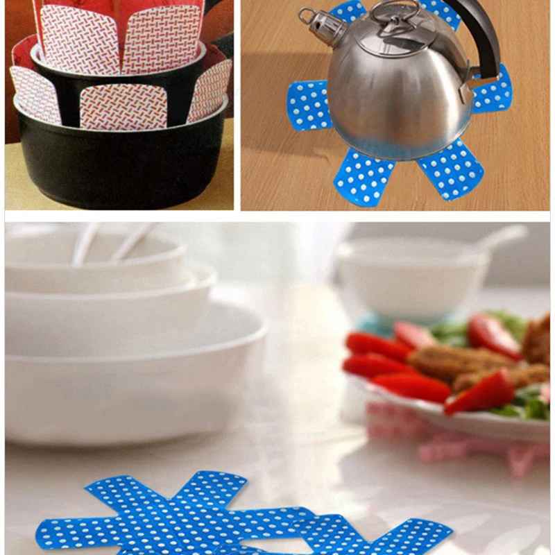 WIILII держатель сковорода аксессуары антипригарное теплоизоляция протекторы