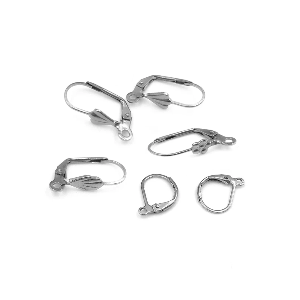 Сережки Semitree из нержавеющей стали 20 шт. французские сережки с крючками