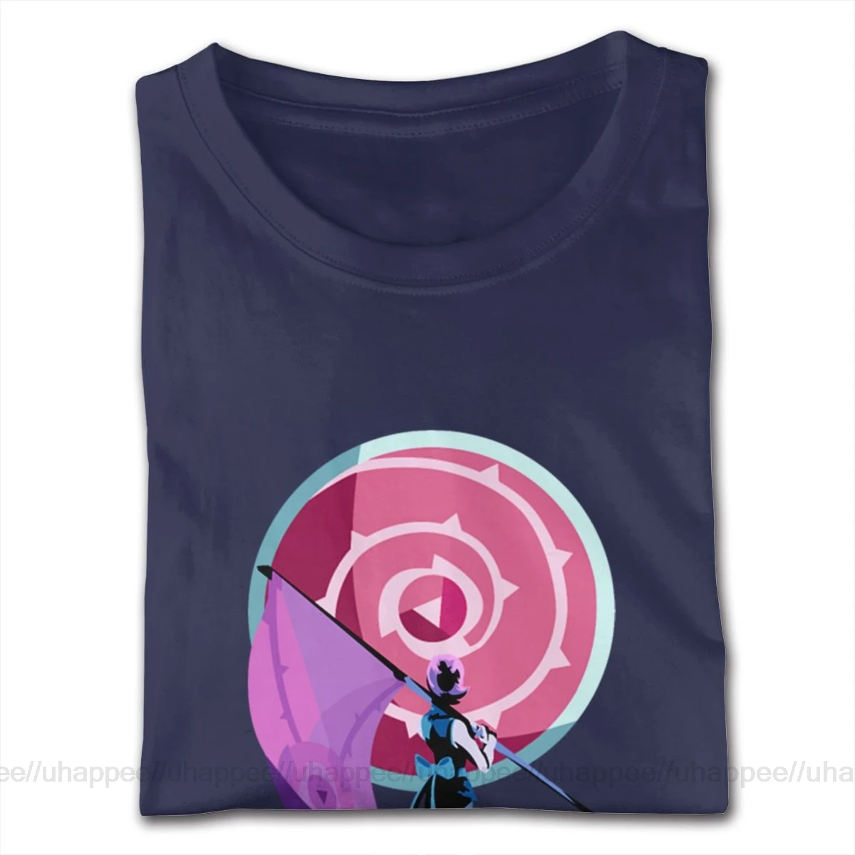 Рисунок розы Луны Steven Universe футболка для мужчин на заказ с короткими рукавами