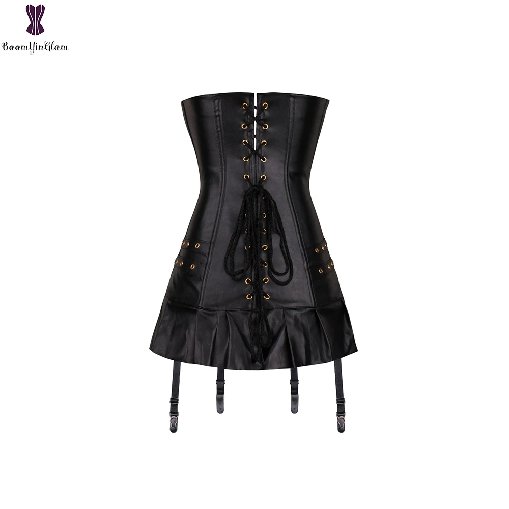 Модные платья Basquse Corselet Клубные костюмы стимпанк корсетное платье сексуальное
