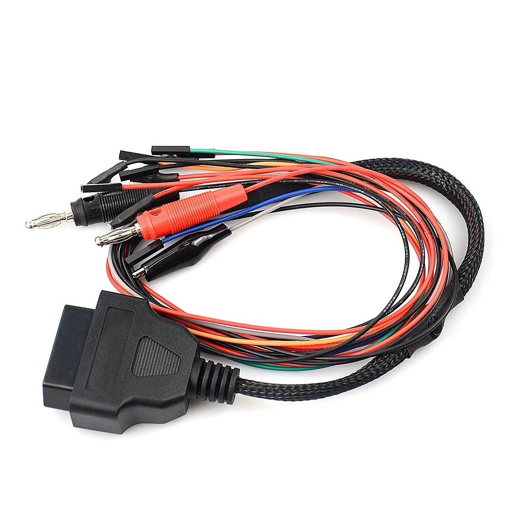 Высококачественный MPPS V18 версия V18.12.3.8 Пробойный тройной кабель OBD ЭБУ Скамья