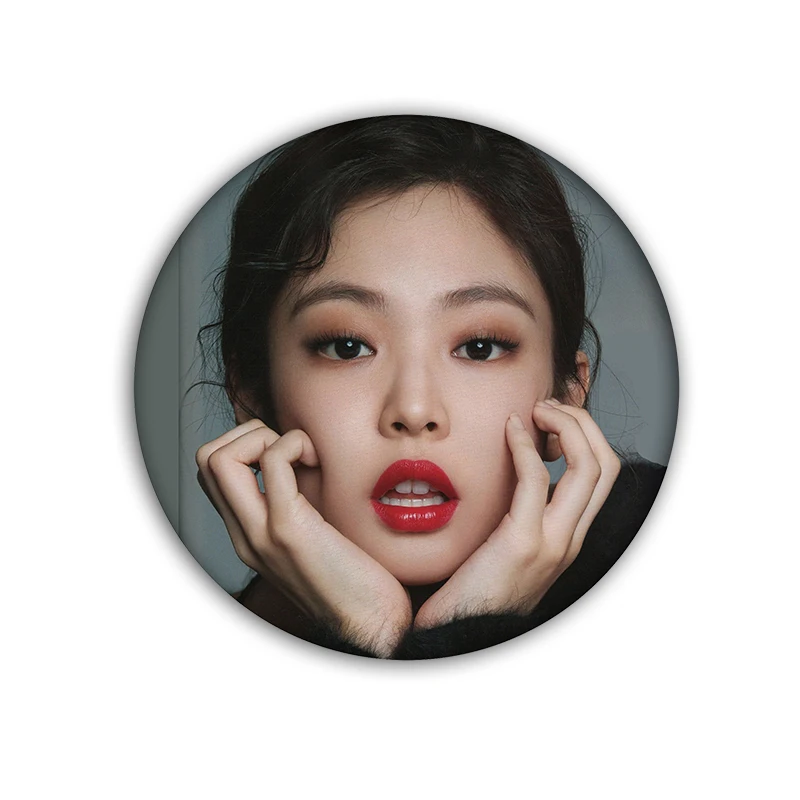 Nengdou T46 Корейский KPOP черный розовый альбом для девочек значок для толстовки футболка DIY брошь, заколка, аксессуары для одежды украшение для рюкзака - Цвет: T46-6