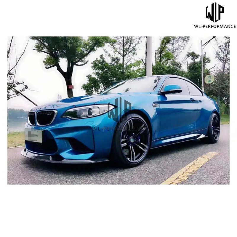 F87 M2 высококачественный комплект для кузова из углеродного волокна передний