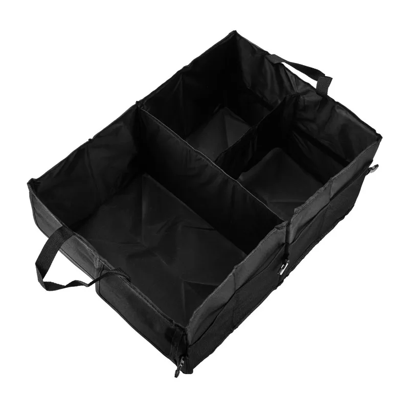 Beste Hot Koop Draagbare Multi Compartimenten Trunk Organizer 600D Oxford Opbergen Opruimen Interieur Houders Auto Opvouwbare Tassen