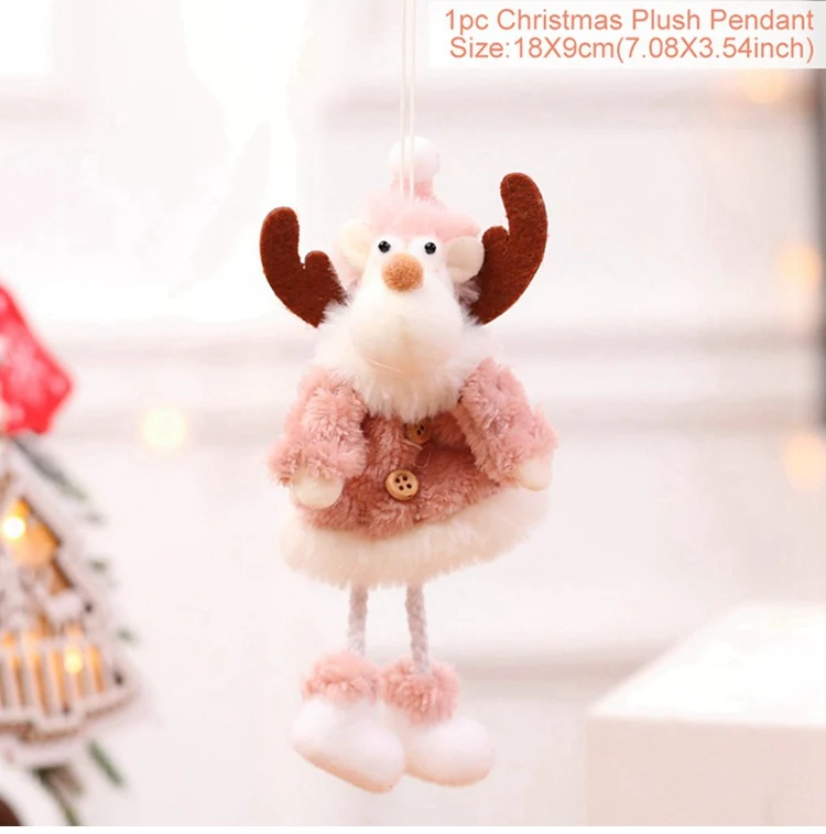 angel doll 36 FENGRISE, Рождественское украшение, Рождественская кукла, украшения,, ангел, кукла, Рождественская елка, подвеска, новогодний, Декор, Рождество - Цвет: angel doll 36