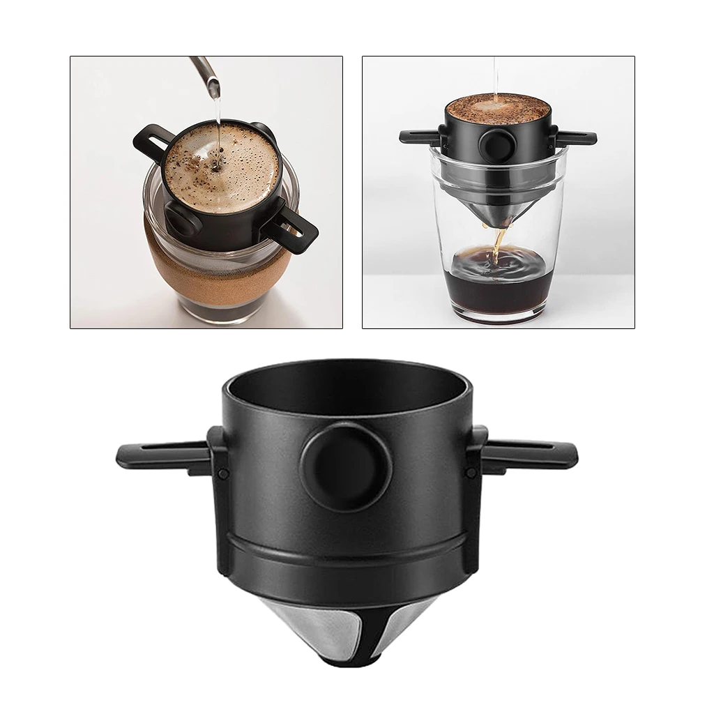 

Food Grade Stainless Steel Kitchen Tea Mesh Strainer Mugs Cups Coffee Spice