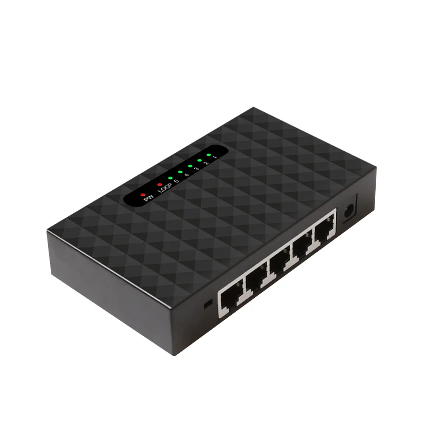 Cheap Gigabit 5 Port Network Switch 10/100/1000M Soho with MTK7530 | Switches