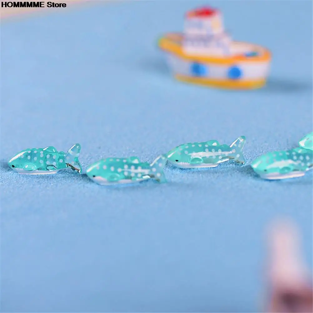 5 шт. морской Кит мини ремесло Ландшафтный Декор Микро Мини рыбки миниатюрные