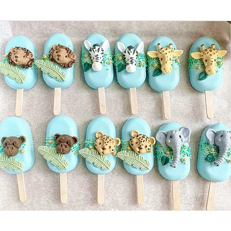 2 шт. украшения для торта в виде животных | Дом и сад