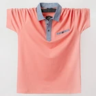 Мужская рубашка-поло для 140 кг жира, для больших и высоких людей человек самых лучших брендов, Camisa Polo Masculina размера плюс L XL XXL XXXL 4XL 5XL 6XL Polo Homme; Новинка