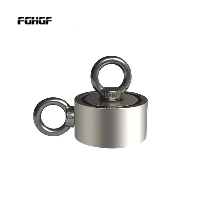 Мощный Неодимовый магнит двухсторонний поисковый супермощный спасательный