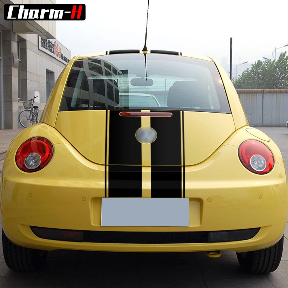 Стайлинг автомобиля капот крыша верхняя часть задняя багажника наклейки