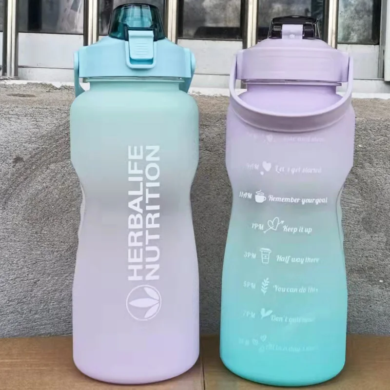 Новинка Herbalife Nutrition 2000 мл градиентный спортивный чайник для занятий спортом на