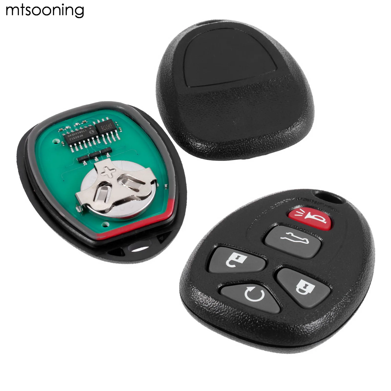 Mtsooning 2 шт пульт дистанционного ключа Fob корпус 5 кнопок OUC60270 для Chevrolet Suburban Cadillac Buick