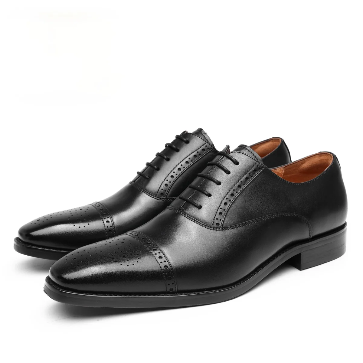 

Men Genuine Leather Shoes Man's Shoes For Formal Wedding Business Dress Casual 2021 New Arrival Fashion Handmade Size 45
