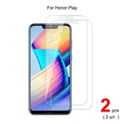 Защитное стекло для Honor Play, прозрачное, 0,3 мм, твердость 9H, 2.5D