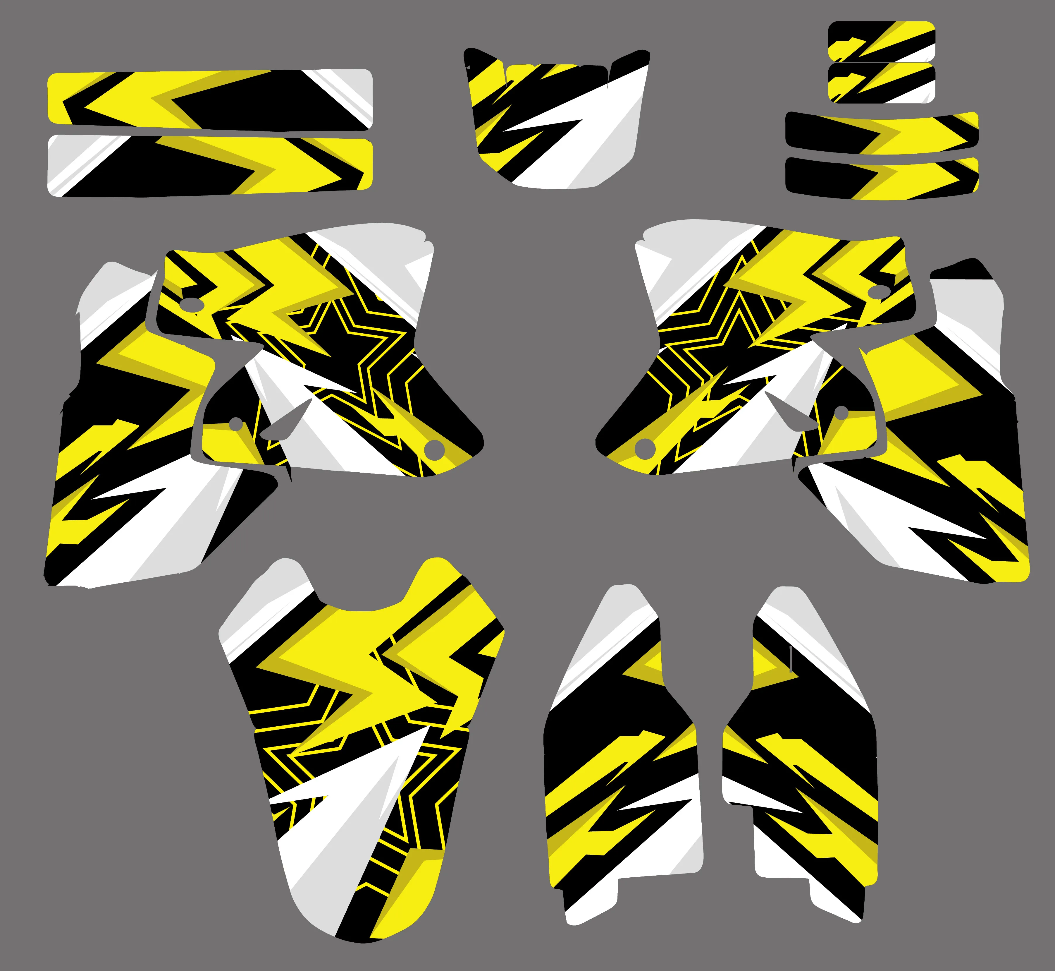 0026 новый стиль команда графических наклеек наклейки s для Suzuki DRZ400 DRZ400E DRZ400S DRZ400SM