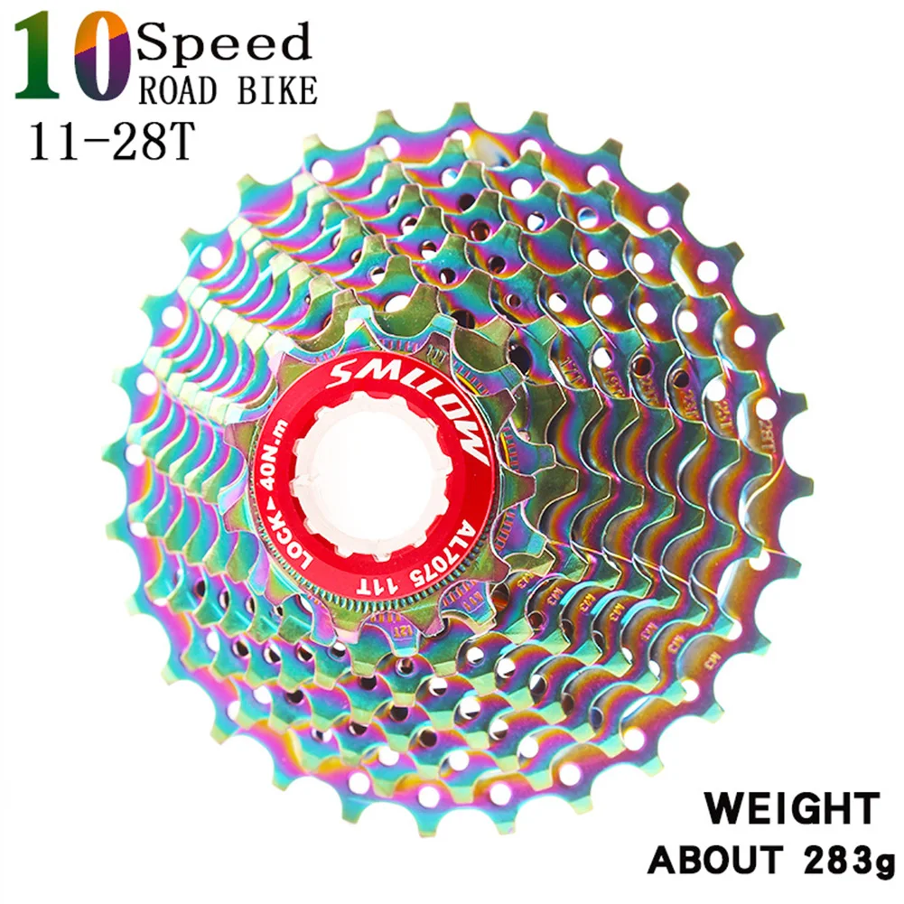 

SMLLOW Freewheel 11-28T Ultralight Road Bike Cassette Sprocket Beautiful
