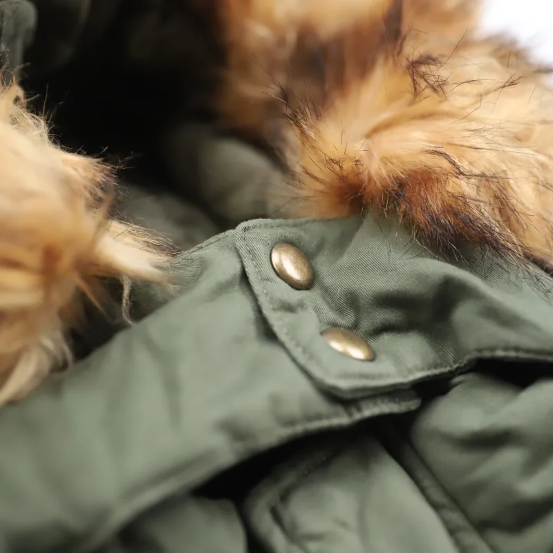 Классическая винтажная Военная ветрозащитная Повседневная стеганая длинная