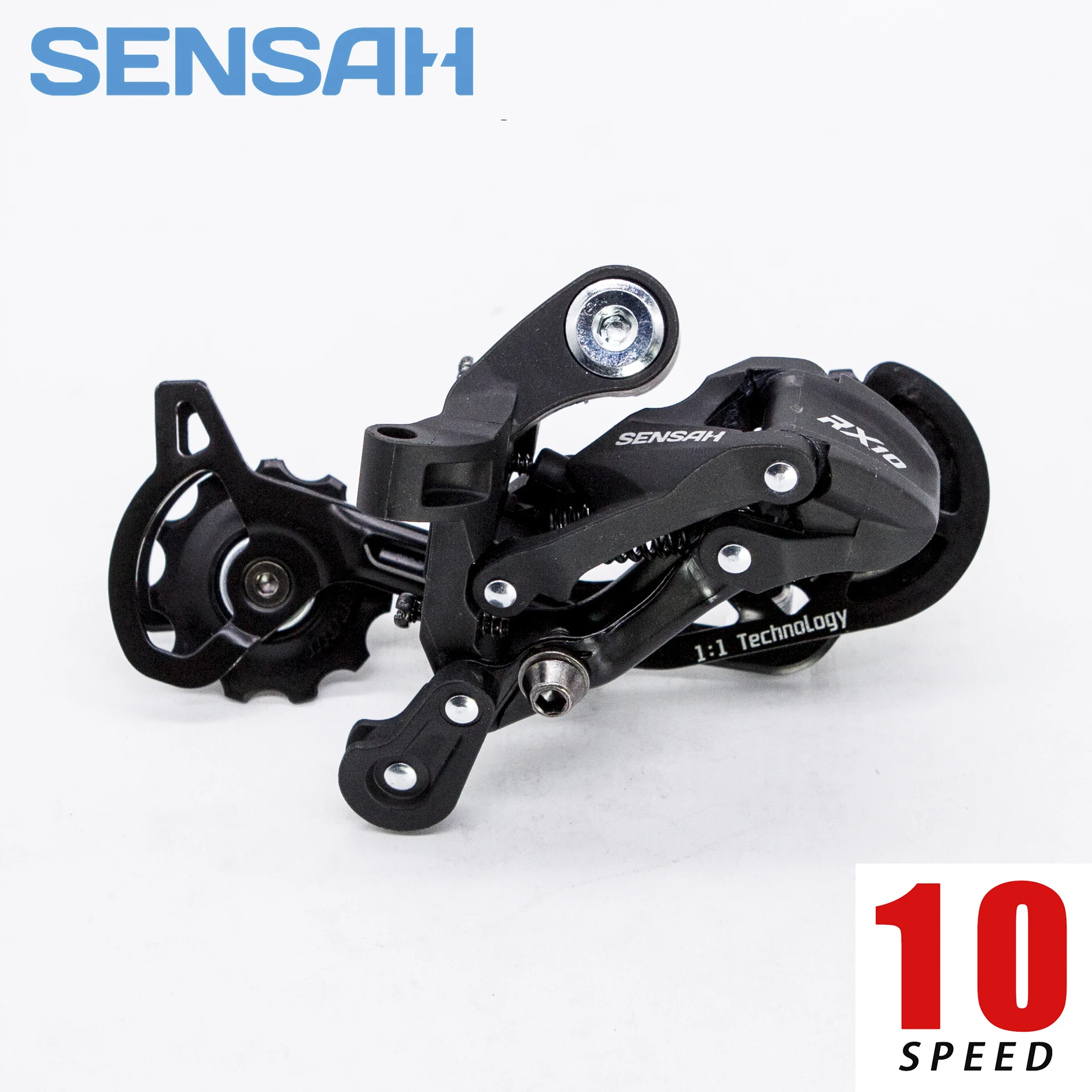 

SENSAH RX 1x10 Speed Bicycle Crank+Trigger Shifter+Rear Derailleur 10s+ Cassette 42T 46T Chain MTB Group Set For M6000 DEORE New