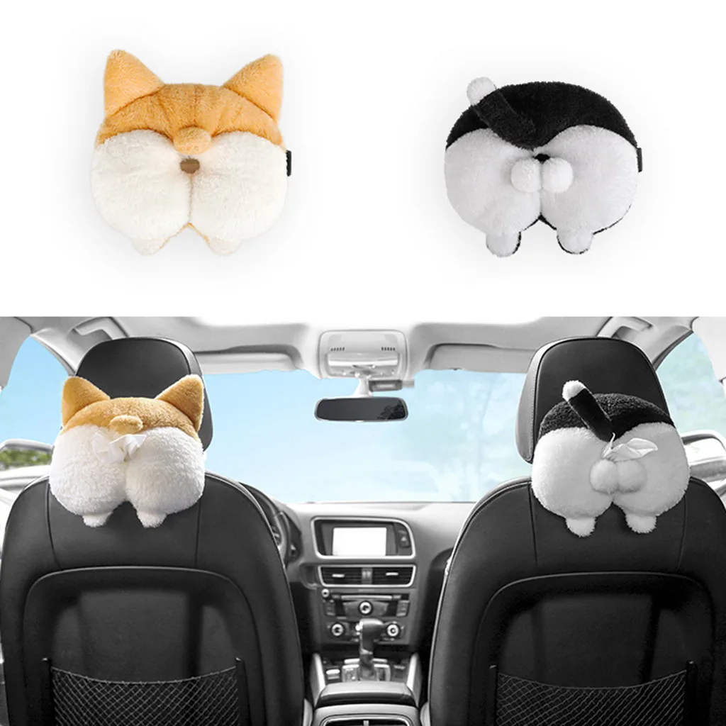 Автомобильная коробка для салфеток автомобильный подвесной картонный набор