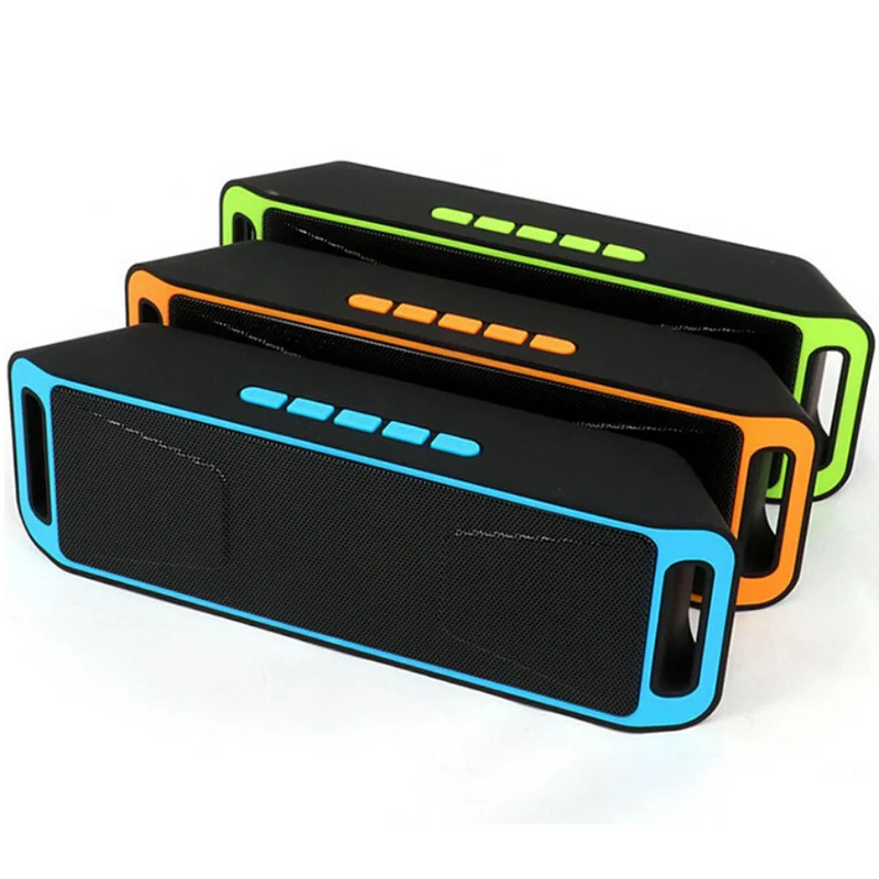 Беспроводная уличная Bluetooth Колонка Boombox портативная мини колонка с двумя