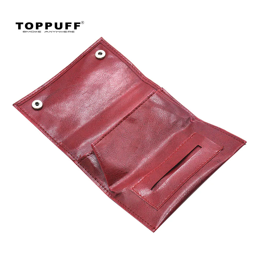 TOPPUFF искусственной кожи кисет сигаретная табачная органайзер для труб сумка