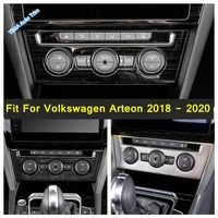 center console ac switch button panel air condition vent control cover trim 1pcs interior fit for volkswagen arteon 2018 2020