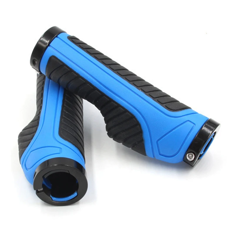 Ручки для велосипеда эргономичный стержень крепкое крепление оба конца замок